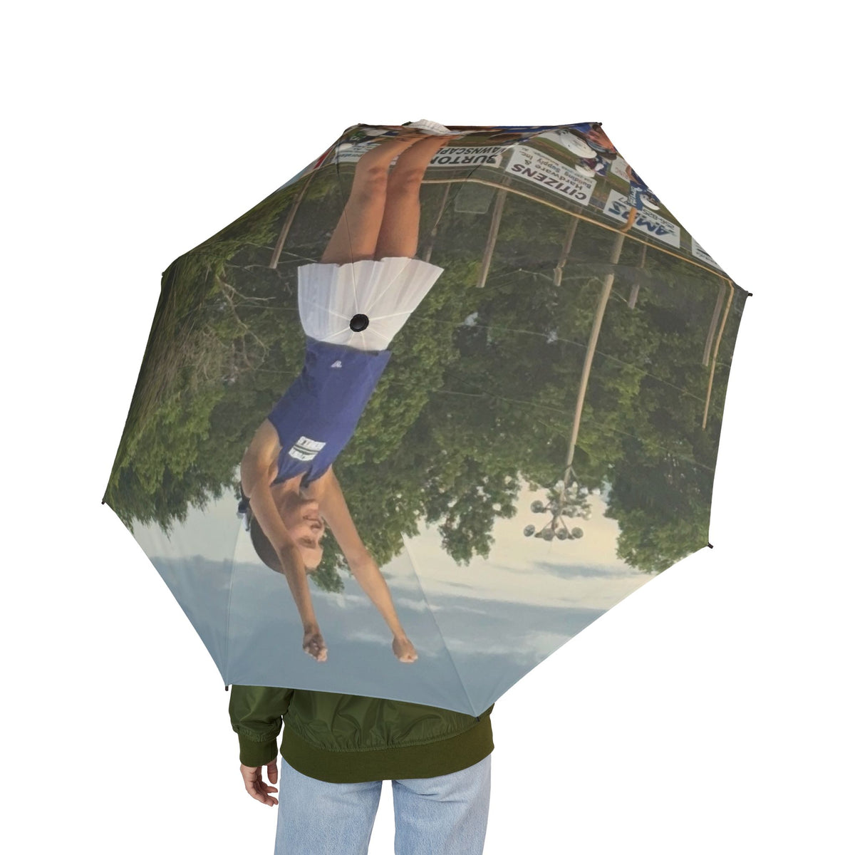 Semi-Automatic Foldable Umbrella