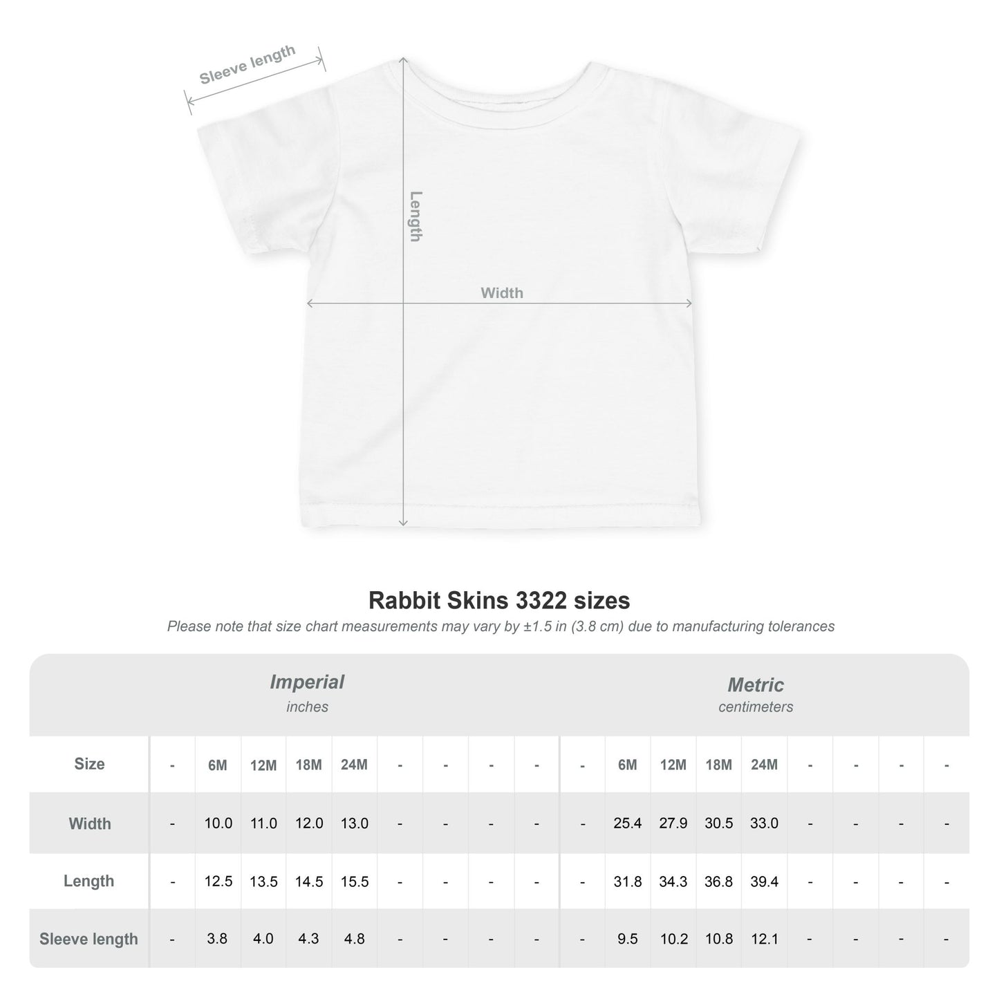 Infant Fine Jersey Tee
