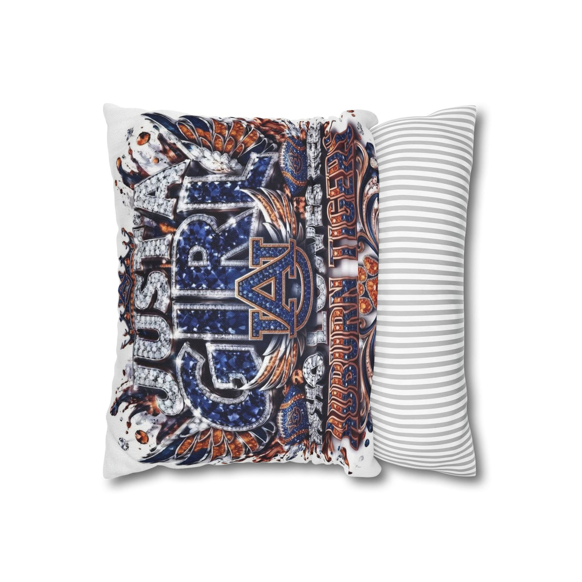 Spun Polyester Square Pillowcase