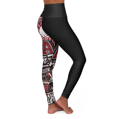 High Waisted Yoga Leggings (AOP)