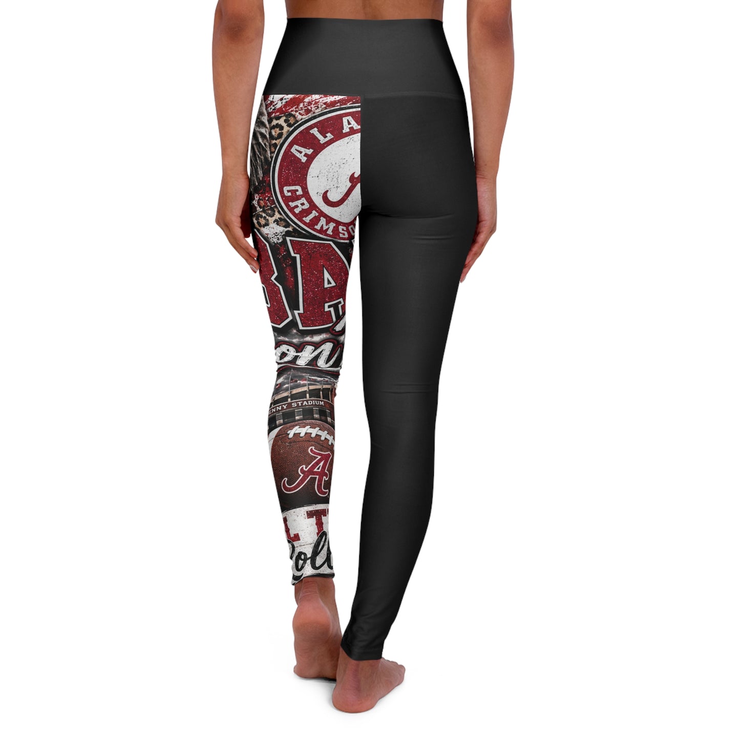 High Waisted Yoga Leggings (AOP)