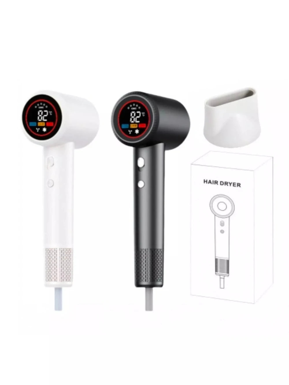 Smart Temperature Control Hair Dryer