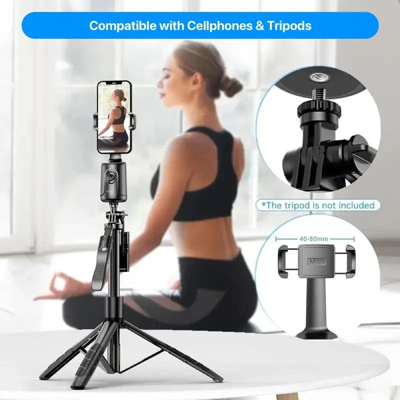 Automatic Face Tracking Phone Holder Tripod
