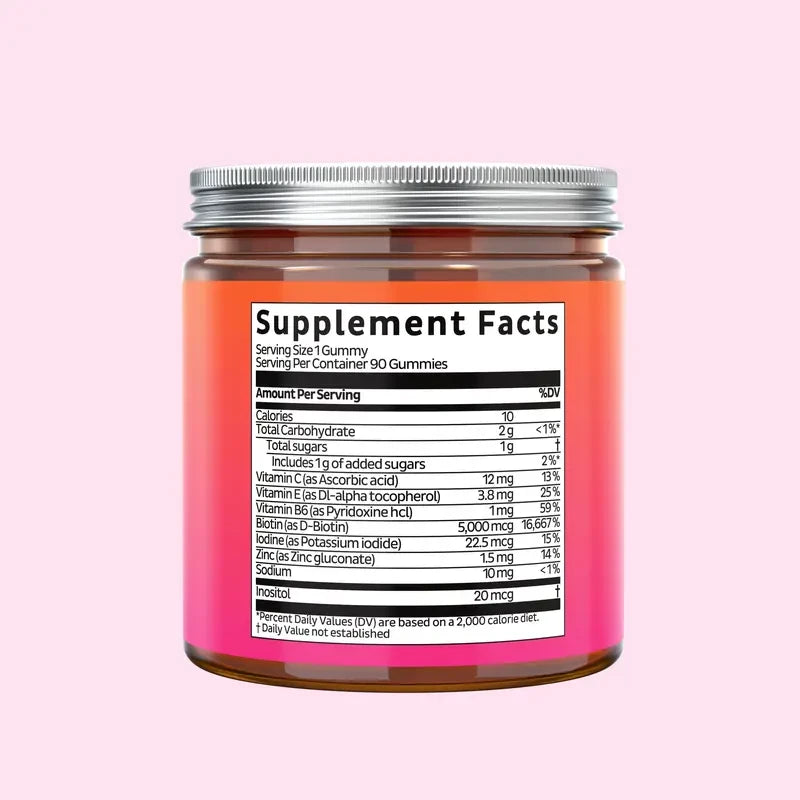 Bears with Benefits Biotin Hair Growth Supplement