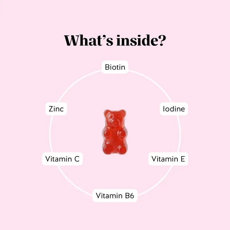 Bears with Benefits Biotin Hair Growth Supplement