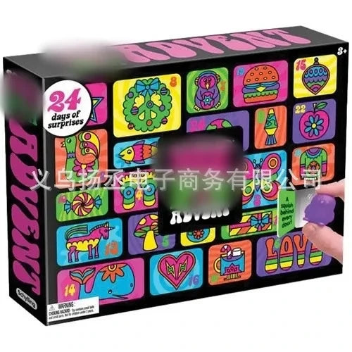 Advent Calendar Fidget Cube Squishy Toy