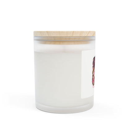 Frosted Glass Candle, 11oz